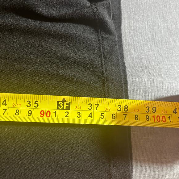 Athleta Santorini Dress Womens Medium Black Solid High Neck Sleeveless Fit Flare - Picture 10 of 11